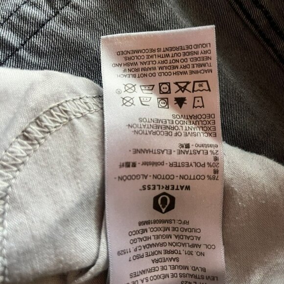 Levi Signature Gold Womens Mid Rise Bootcut Dark Wash Stretch Jeans-18S (34x29) - Picture 5 of 12